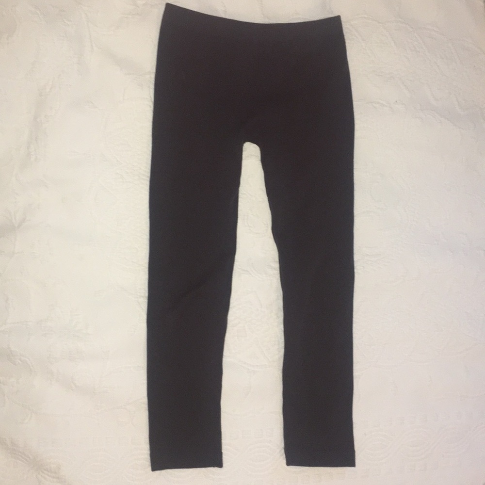 Grey fleece lined leggings